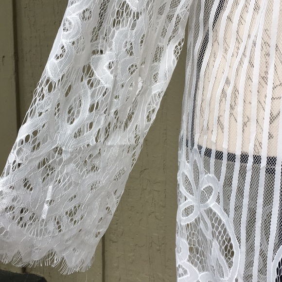 New! White Crochet Cover - Picture 6 of 9